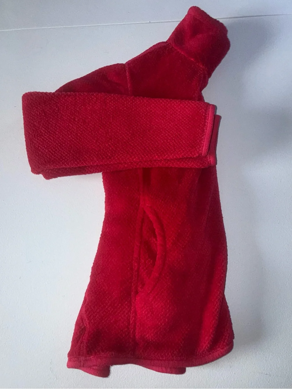 Patagonia Women’s Small Red Polartec Pro Thermal Fleece Pullover cozy outdoor - Picture 5 of 13